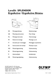 Olymp LavaSit SPLENDOR ErgoActive Mounting Instructions