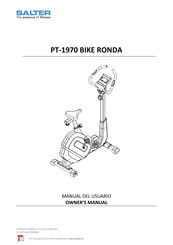 Salter RONDA PT-1970 Owner's Manual