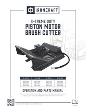 IronCraft X-TREME DUTY XBC173072 Operation And Parts Manual