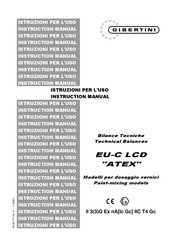 Gibertini EU-C LCD Instruction Manual