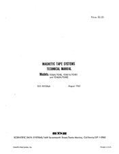 SDS 92481 Technical Manual