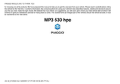 PIAGGIO MP3 530 hpe Manual