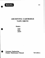 Wang 6529 Maintenance Manual