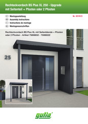 Gutta BS Plus XL 250 Assembly Instructions Manual
