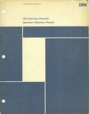 IBM 129 Reference Manual