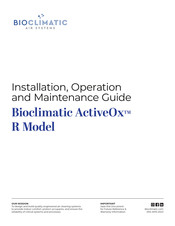 Bioclimatic ActiveOx R AOXR26-24 Installation, Operation And Maintenance Manual