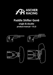ASCHER RACING Paddle Shifter Gen6 single Product Manual