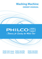 Philco PLDSI 147 C steam Owner's Manual