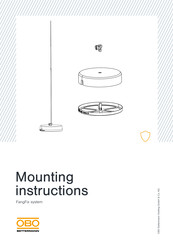 OBO Bettermann FangFix F-FIX-10-B Mounting Instructions
