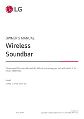 LG S77TY Owner's Manual