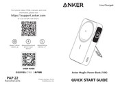 Anker MagGo A1654 Quick Start Manual