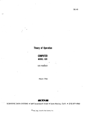 SDS 920 Operation Manual