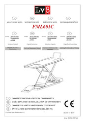 Ferrari Lv8 FML601C User And Maintenance Manual