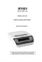 Jensen Audio JCR-150 Instruction Manual