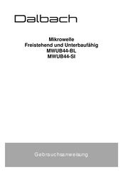 Dalbach MWUB44-SI Manual