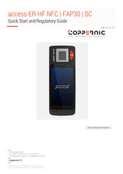 Coppernic ID Platform FAP30 Quick Start And Regulatory Manual