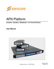 Sencore AFN-VDC0301-0600 User Manual
