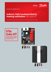 Danfoss VXe Solo HWS HT Instructions For Installation And Use Manual