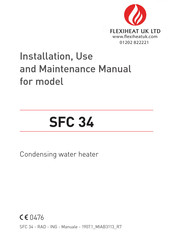 Flexiheat SFC 34 Instructions For Installation, Use And Maintenance Manual