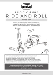 asalvo RIDE AND ROLL 19936 Instruction Manual