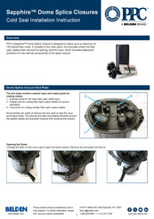 Belden PPC Sapphire DSCG-MST24RB Installation Instructions Manual