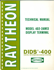 Raytheon DIDS-402-2AM13 Technical Manual