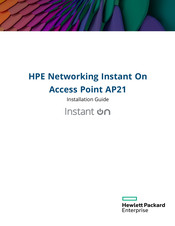 HPE AP21 Installation Manual