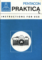 Pentacon PRAKTICA L Instructions For Use Manual