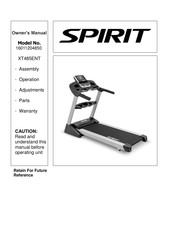 Spirit XT485ENT Owner's Manual