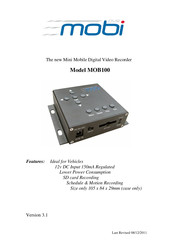 Mobi Technologies MOB100 Manual