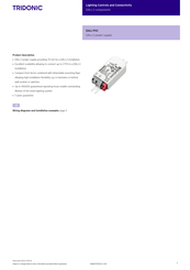 Tridonic DALI PS3 Manual