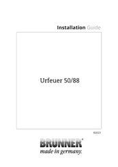 Brunner Urfeuer 50/88 Installation Manual