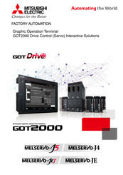 Mitsubishi Electric GOT DRIVE GOT2000 Manual