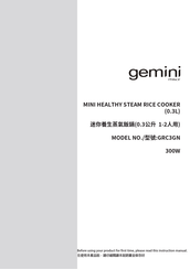 Gemini GRC3GN Manual