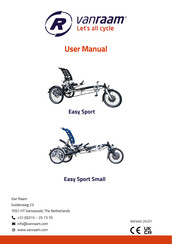 Van Raam Easy Sport User Manual