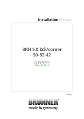 Brunner BKH 5.0 Eck/corner 50-82-42 Installation Manual