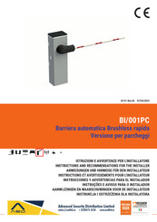 ASD BI/001PC Instructions And Recommendations For The Installer