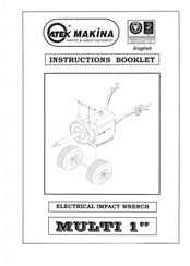 ATEK MAKINA MULTI 1 Instruction Booklet