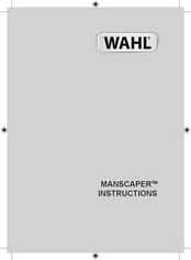 Wahl Manscaper Instructions Manual