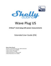 Shelly Wave Plug US Extended User Manual