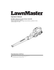 LawnMaster CLBL2406 Operator's Manual