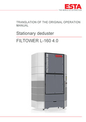 Esta FILTOWER L-160 4.0 Translation Of The Original Operation Manual