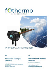 fothermo ROD-550 Manual