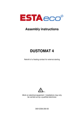 Esta DUSTOMAT 4 Assembly Instructions Manual
