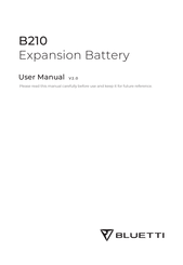 Bluetti B210 Owner's Manual