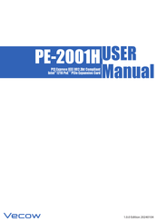 Vecom PE-2001H User Manual