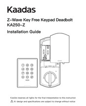 Kaadas KA250-Z Installation Manual