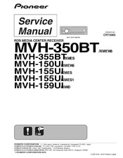 Pioneer MVH-350BT/XMEW5 Service Manual