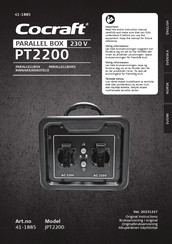 Cocraft PT2200 Original Instructions Manual
