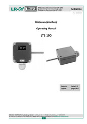 LR-Cal LTS 190-A1-1A3-KMU Operating Manual